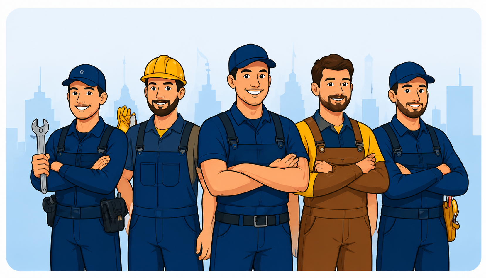 Équipe d'artisans